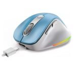 Mouse Genius Ergo 9000S Pro celeste - Imagen 2