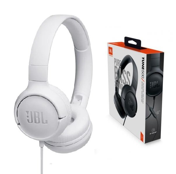 cdr-8384f61230987f38e5575283fcc8d608.jpg Audifono JBL Tune 500 blanco c/microfono - Imagen 1