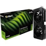Tarjeta Video Palit RTX 5050 Dual OC 8GB - Imagen 2