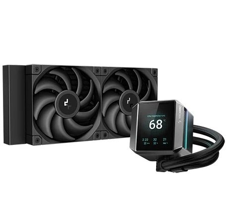 cdr-85686de87352da1dcc9ac69f7144aadd.jpg Cooler Liquido DeepCool Mystique 240 negro - Imagen 1
