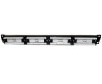 Patchera 24 puertos cat 5e para rack