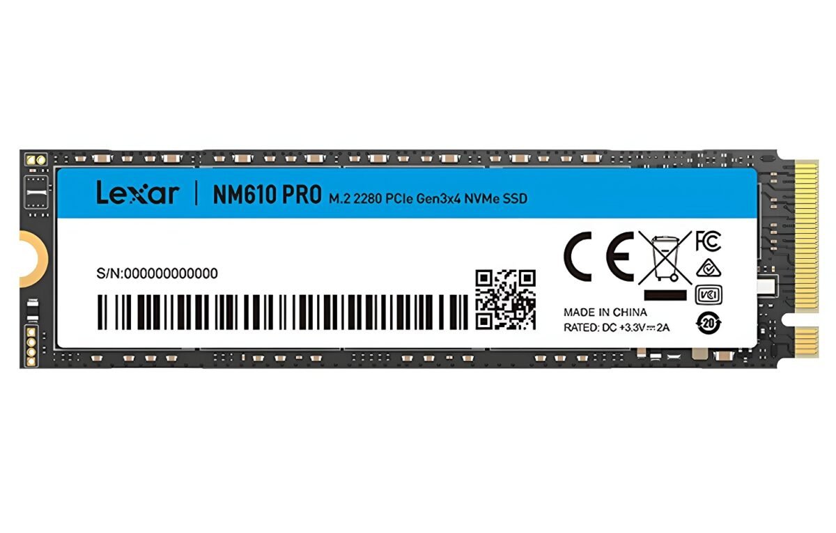Disco SSD Lexar NQ100 1TB M.2 2280 NVMe PCIe Gen3x4 - Imagen 2