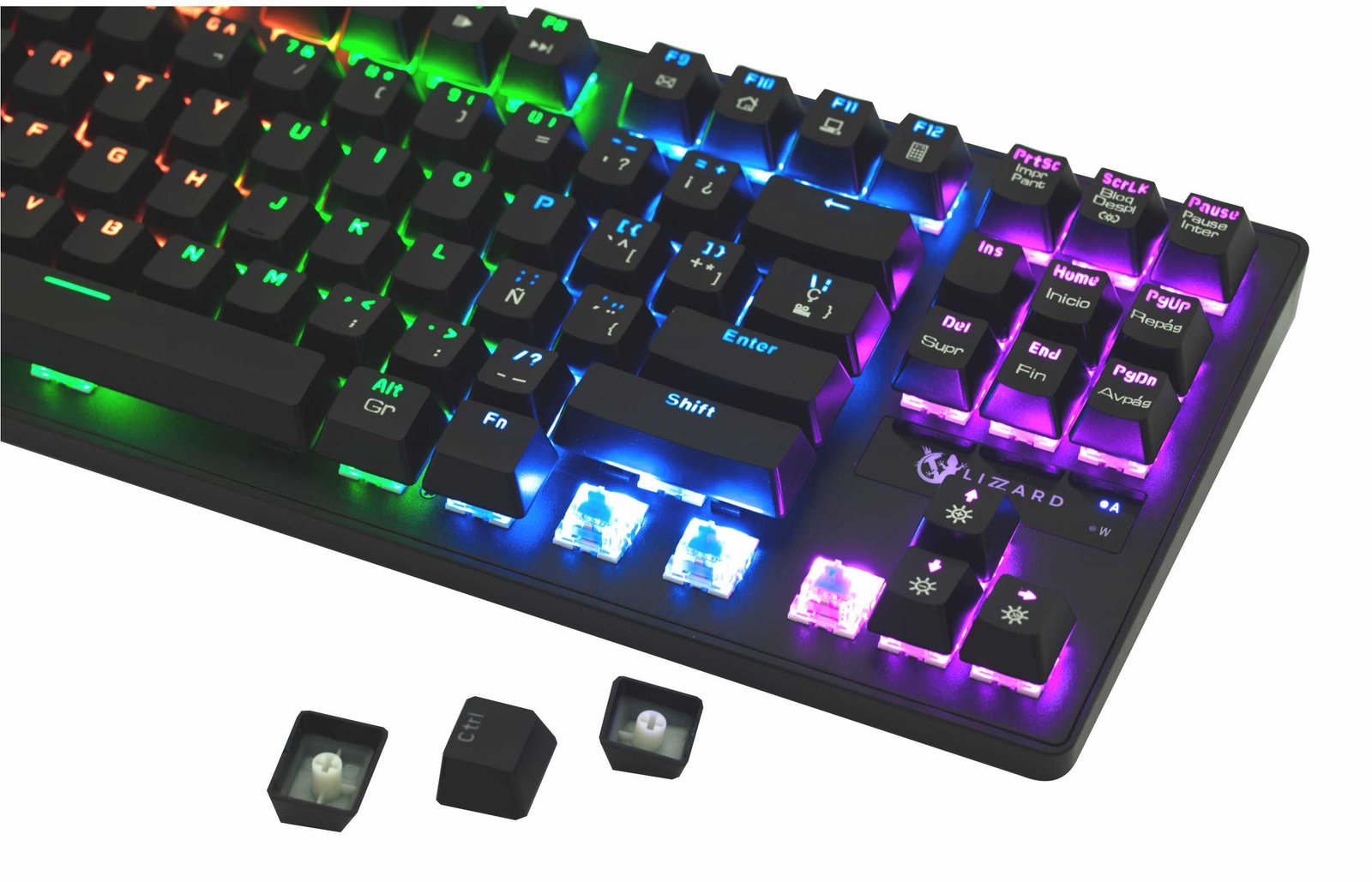 cdr-900d66aa021133c2fc4bb9d31dcb31d8.jpg Teclado Gamer Mecánico X-Lizzard - Imagen 1