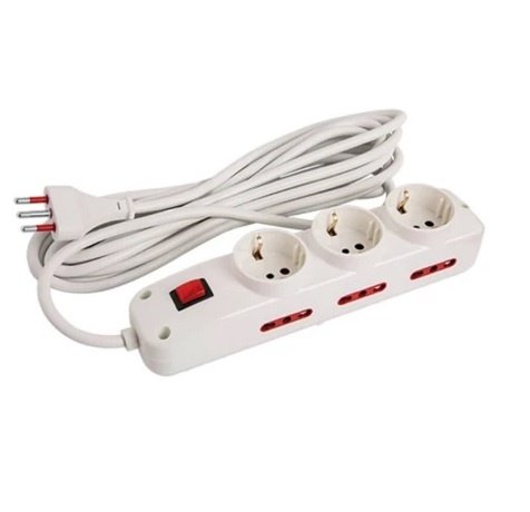 cdr-90ef317fb3603c90cfe38b2cbbbb5a9a.jpg Alargue 10 metros 3xSchuko 6x3L a ficha 3L Conatel - Imagen 1