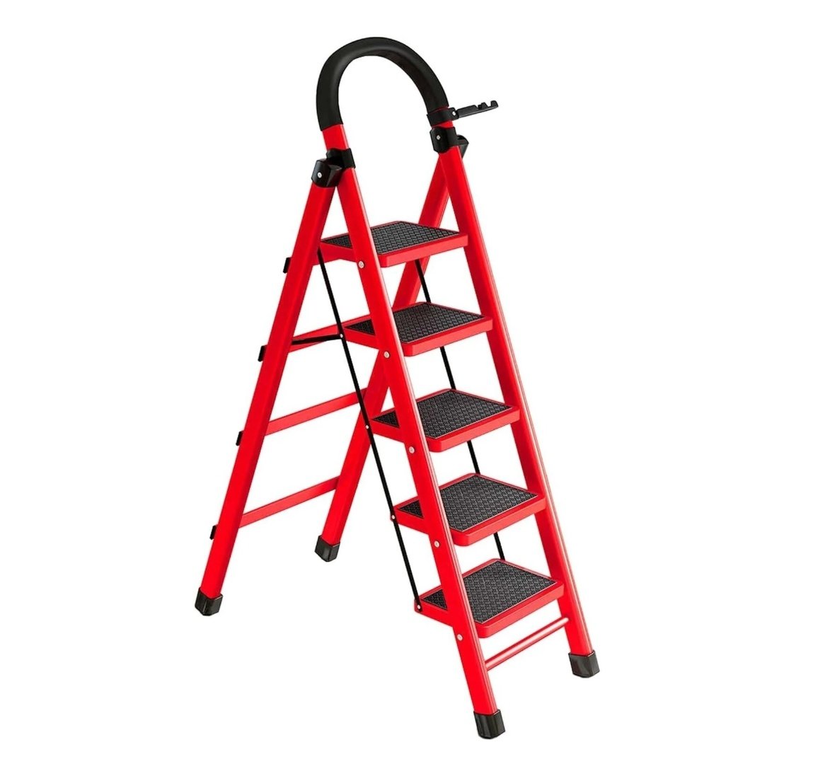 cdr-96b7d188a25749094bb8157996a343f7.jpg Escalera 5 escalones negra / roja - Imagen 1