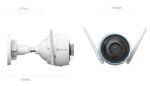 Cámara Ezviz H3c Color 3K 5MP Wi-Fi Exterior - Imagen 2
