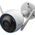 Cámara Ezviz H3c Color 3K 5MP Wi-Fi Exterior