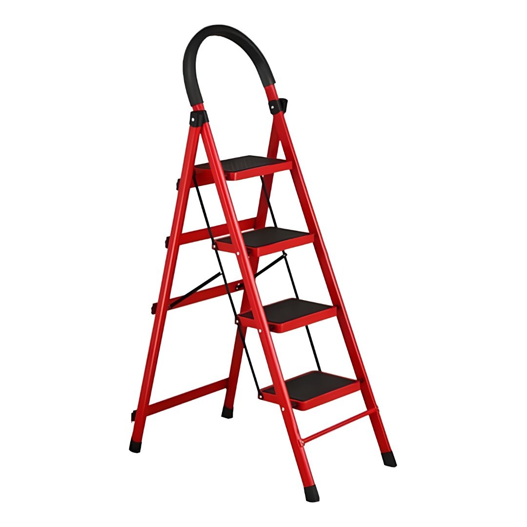 cdr-a0019c34f3dc7385207ad53d8c28272c.jpg Escalera 4 escalones negra / roja - Imagen 1