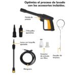 Hidrolavadora Kingsman Portátil 1600W 138 Bar - Imagen 3