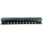 Organizador de Cables Hikvision 1U 12 Ranuras Metálico