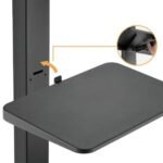 Soporte movil para TV hasta 65" con estante - Imagen 3