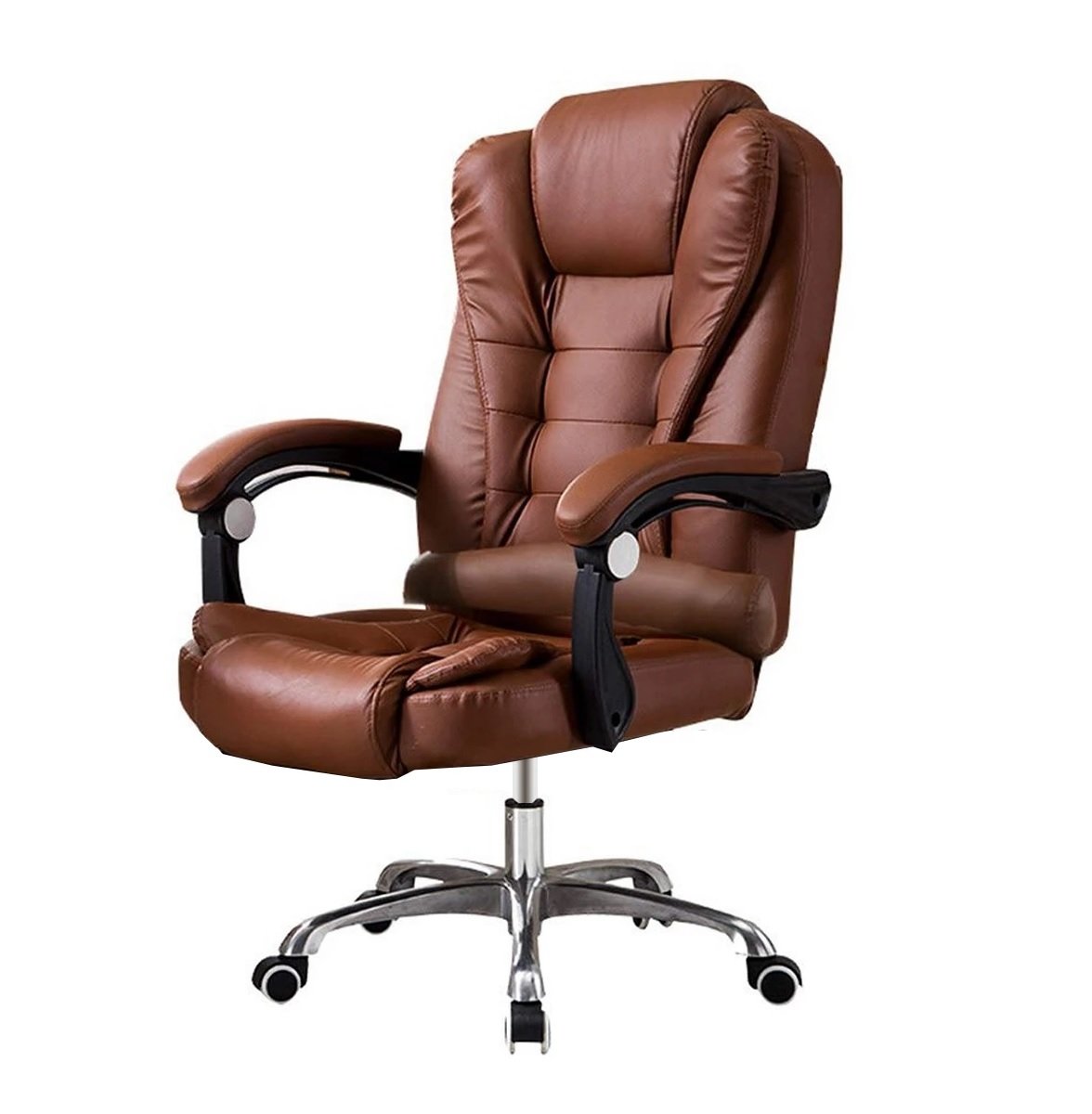 cdr-c20b7e914f965eefaafd2041c083dd40.jpg Silla ejecutiva Miles sin apoyapies Marron - Imagen 1