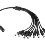 Cable splitter de poder NRG+ 1 a 8 ideal CCTV