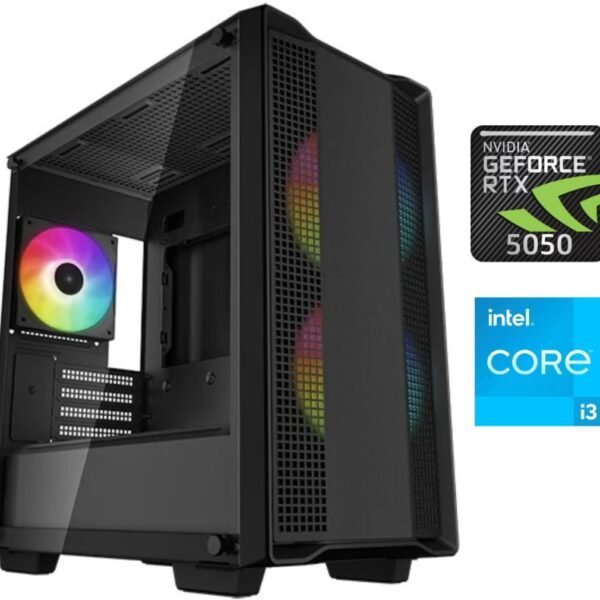 cdr-cadfaa5f8b9c26fa7460936778c50aa9 Equipo Gamer Core i3 14100F, 16GB, 1TB NVMe, RTX 5050 8GB