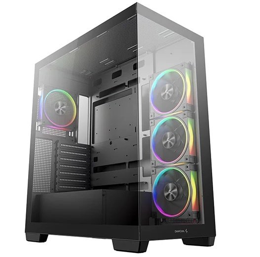 cdr-cd01deedfb5d4cced5916f9b6c2a8e03.jpg Gabinete Deepcool CG580 4F V2 negro - Imagen 1