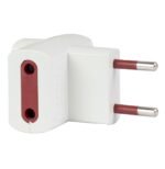 Adaptador de Corriente Conatel 3x2L a Ficha 2L 100-240V Blanco - Imagen 2