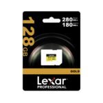 Memoria microSDXC Lexar Pro 128GB Gold UHS-II