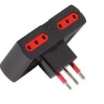 Adaptador 4x3L a ficha 3L Conatel negro