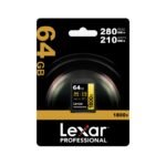 Memoria SDXC Lexar Pro 1800X 64GB UHS-II Gold Series