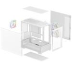 Gabinete Deepcool CG380 3F blanco - Imagen 2
