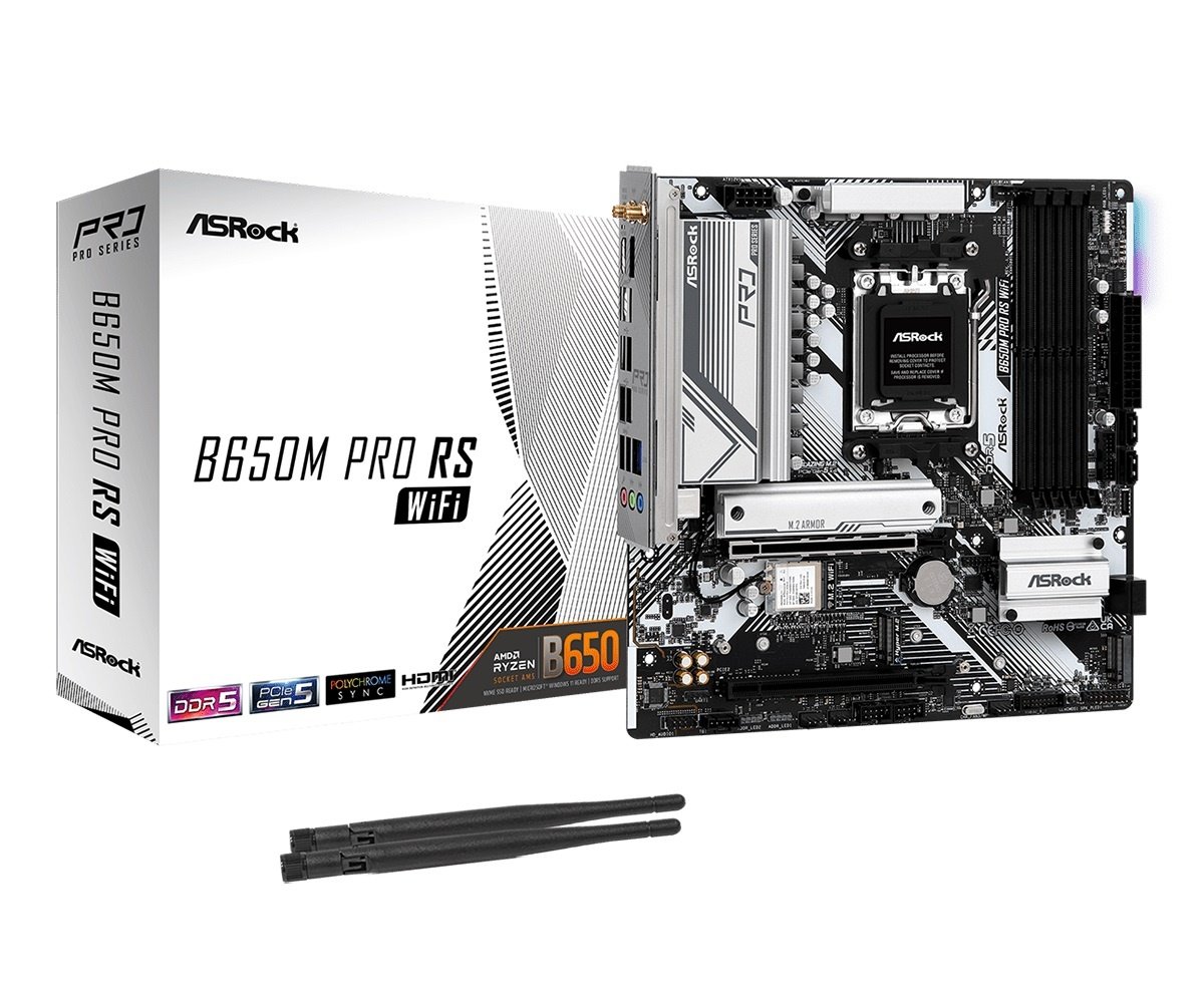 cdr-f43ce9b82928b9f118001cdb4990a942.jpg Mother Asrock B650M Pro RS AM5 Wi-Fi 6E - Imagen 1