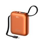 Power Bank   10.000mAh  20W  Display Digital  Anaranjado  CD258 - PB86 USAMS - Imagen 5