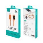 Cable de Datos USB C a Lightning SJ774   30W  1.2m  Anaranjado  U92  USAMS