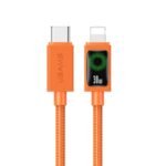 Cable de Datos USB C a Lightning SJ774   30W  1.2m  Anaranjado  U92  USAMS - Imagen 4