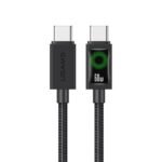 Cable de Datos USB C a USB C SJ773   60W  1.2m  Negro  U92 USAMS