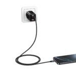 Cable de Datos USB C a Lightning SJ770   30W  1.2m  Gris  U91 USAMS - Imagen 3