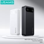 Power Bank   20.000mAh  PD20W  Display Digital  Negro  CD251 - PB80 USAMS