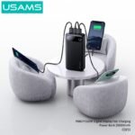 Power Bank   20.000mAh  PD20W  Display Digital  Negro  CD251 - PB80 USAMS - Imagen 4