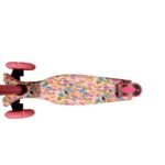 Monopatin Sky Riders para Niños (ROD-8800)   3 Ruedas c/Luces  Rosado  Tinok