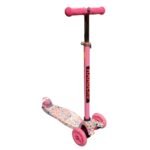 Monopatin Sky Riders para Niños (ROD-8800)   3 Ruedas c/Luces  Rosado  Tinok - Imagen 2