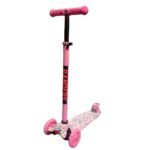 Monopatin Sky Riders para Niños (ROD-8800)   3 Ruedas c/Luces  Rosado  Tinok - Imagen 3