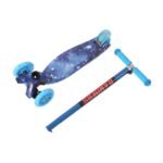 Monopatin Sky Riders para Niños (ROD-8800)   3 Ruedas c/Luces  Azul  Tinok - Imagen 5