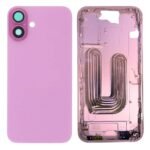 Carcasa Completa c/Marco Medio Apple iPhone 16   Rosado (sin garantía  sin devolución)