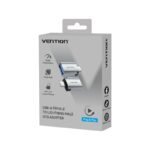 Adaptador USB-A a Lightning   Hembra/Macho OTG / Aluminio / Gris  CUCH0  Vention - Imagen 4