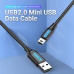 Cable USB-A a Mini USB 2.0   Macho/Macho / 1.5M / Negro  COMBG  Vention - Imagen 9