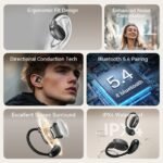 Auricular Bluetooth OpenBeat O13   Open Ear / Negro  NBSB0  Vention - Imagen 16