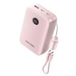 Power Bank   20000mAh / 22.5W / LCD / Cable USB-C a USB-C / Rosado  FKBP0-C  Vention - Imagen 20
