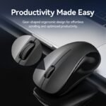 Combo Teclado y Mouse Inalámbrico Silencioso   Negro  KTZB0-ES  Vention - Imagen 8