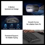 Combo Teclado y Mouse Inalámbrico Silencioso   Negro  KTZB0-ES  Vention - Imagen 14