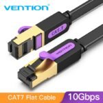 Cable de Red Flat   Cat.7 UTP / 20M / Negro  ICABQ  Vention - Imagen 6