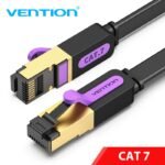 Cable de Red Flat   Cat.7 UTP / 20M / Negro  ICABQ  Vention - Imagen 7