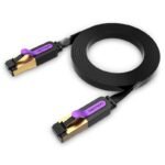 Cable de Red Flat   Cat.7 UTP / 20M / Negro  ICABQ  Vention - Imagen 8