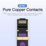 Cable de Red Flat   Cat.7 UTP / 20M / Negro  ICABQ  Vention - Imagen 11