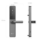 Cerradura Inteligente CS-DL05   3 Bulone Cilindricos  CS-DL05-R201-WBCP-GR(6068)  EZVIZ - Imagen 3