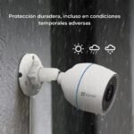 Camara Wifi Ezviz CS-H3C   Full HD  CS-H3c-R100-1K2WF(2.8mm)  EZVIZ - Imagen 2