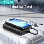 Power Bank 2 Puertos   USB A / USB C  20.000mAh  22.5W  Negro  CD265  USAMS